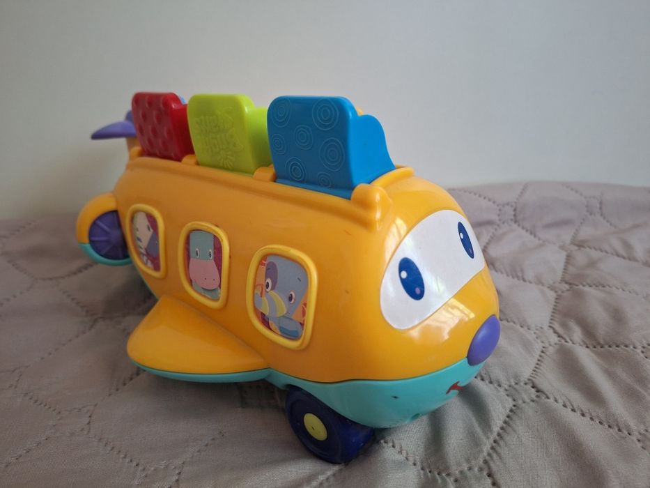 Бебешки играчки, гъбка, топчета, самолетче, лабиринт, таралеж