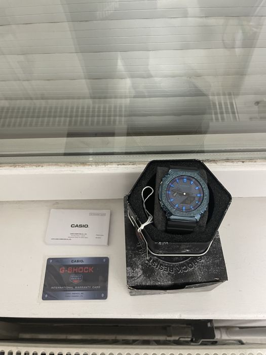 Casio G-Shock GM-2100 ocean blue metal