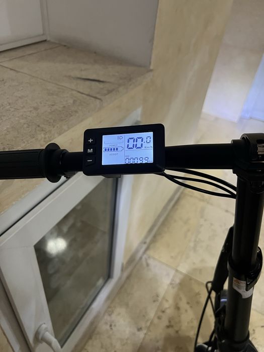 Bicicleta electrica pliabila motor 350w