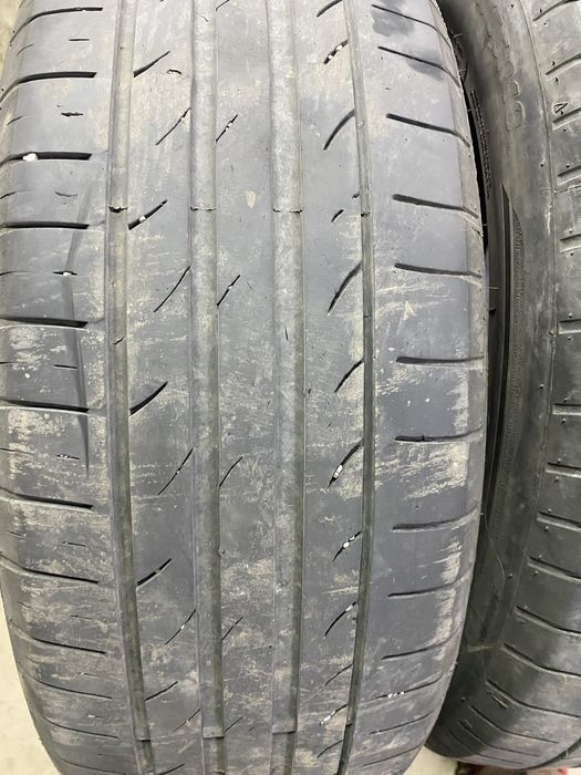 Резина на 18. 215/55  2 шт в  нал