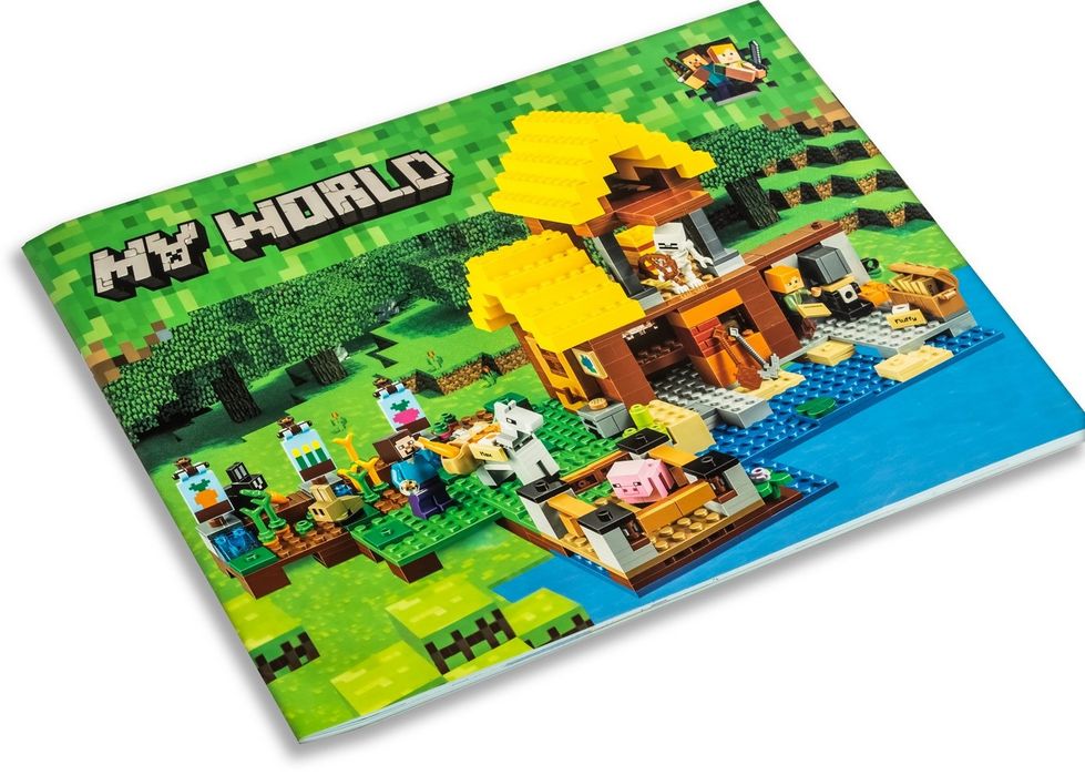 Конструктор Майнкрафт фермерский котедж 560 деталей аналог Лего Lego