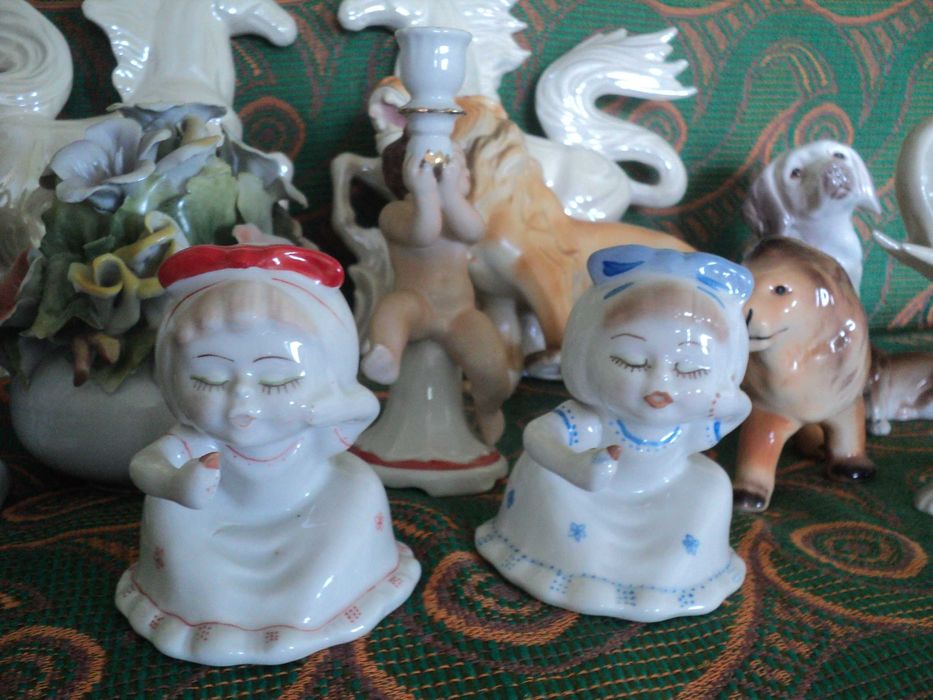 Bibelouri din portelan si altele