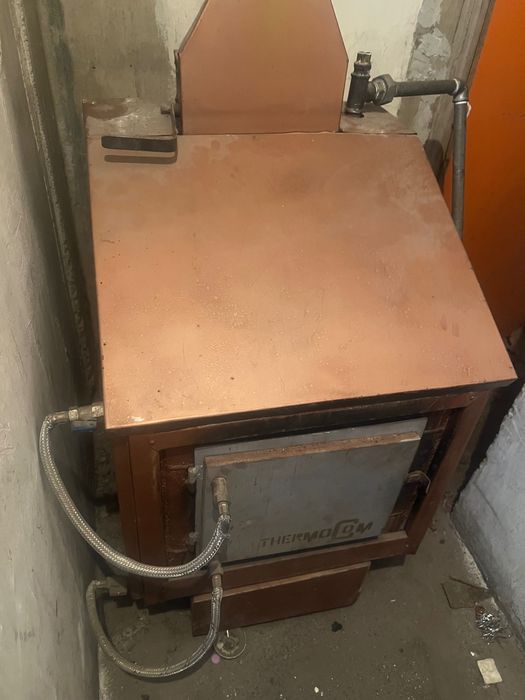 Камина на дърва с водна риза