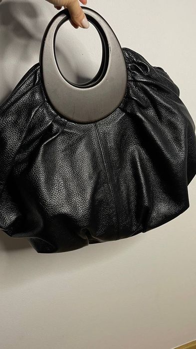 geanta din piele naturala