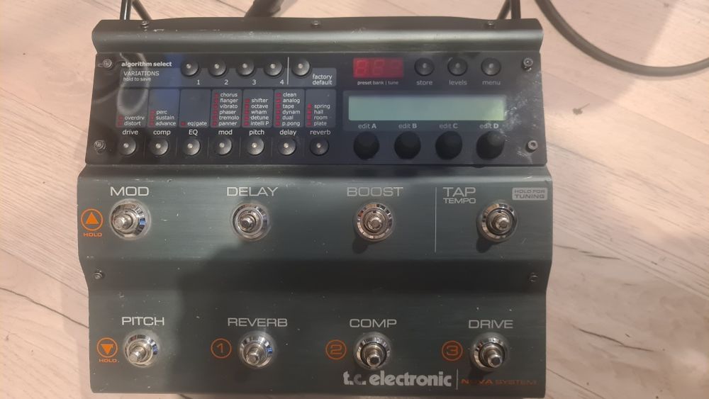 TC Electronic Nova System – procesor multi-efecte pentru chitară