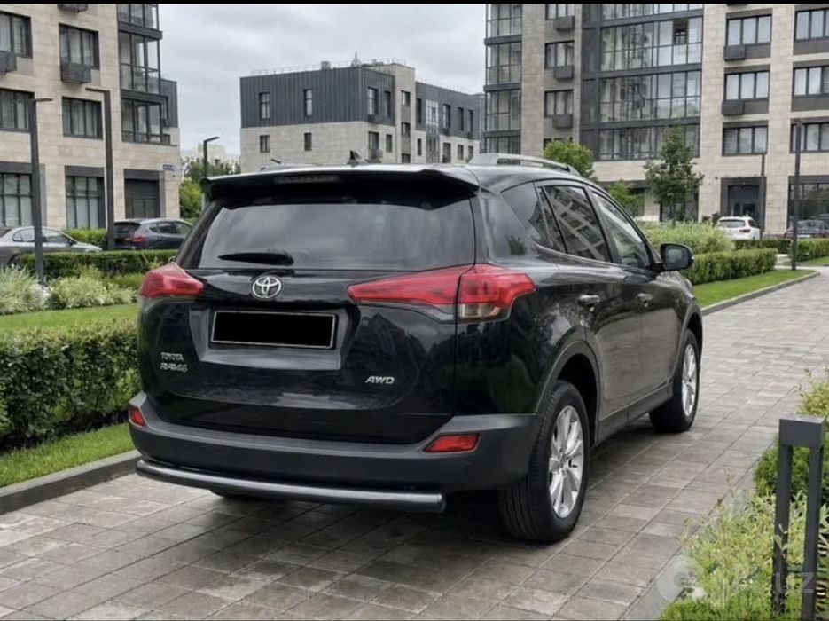 Защита бампера Toyota Highlander 3 и Rav4 3 4