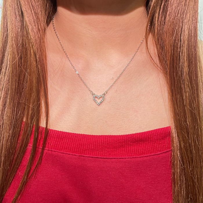 Кулон в форме сердце