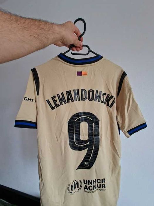 tricou Lewandowski , marimea M, Barcelona, nou, 2025-2026 deplasare