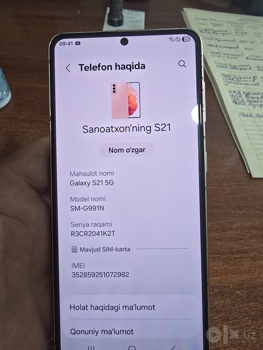Samsung s 21 srochni sotiladi