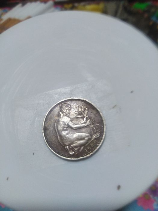 Moneda de 50 PGENNIG 1989