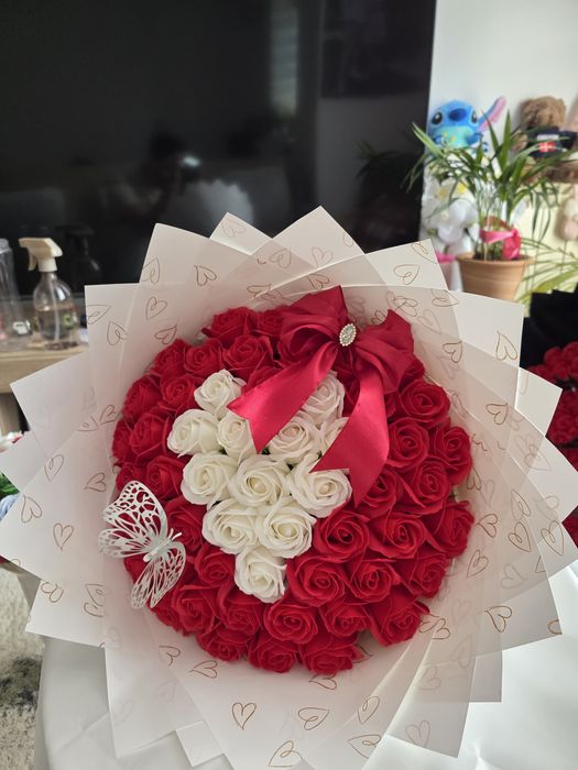 Buchete din trandafiri de sǎpun