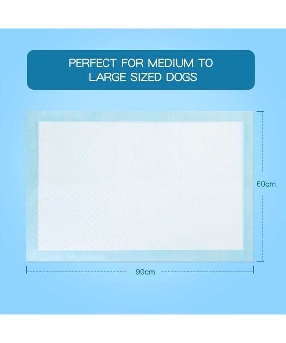 Set 30 covorase absorbante, 90x60cm, antiderapante caini