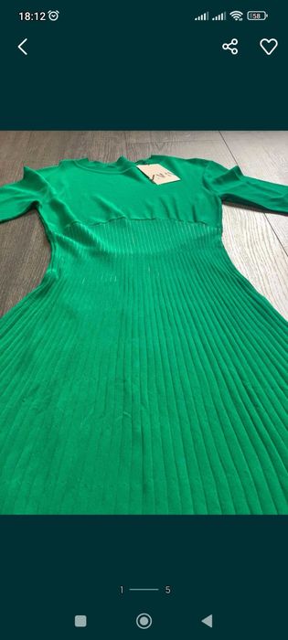 Zara нова рокля