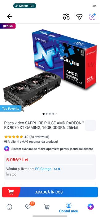 PC Gaming High-End  Ryzen 9 7900X3D,RX 9700 XT 16gb,Ddr5 32gb,1TB Nvme
