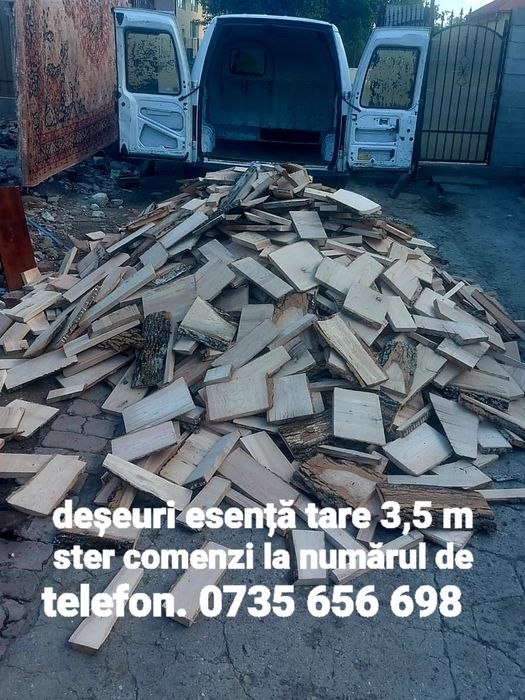 Vând deșeuri esență tare 3,5 m steri