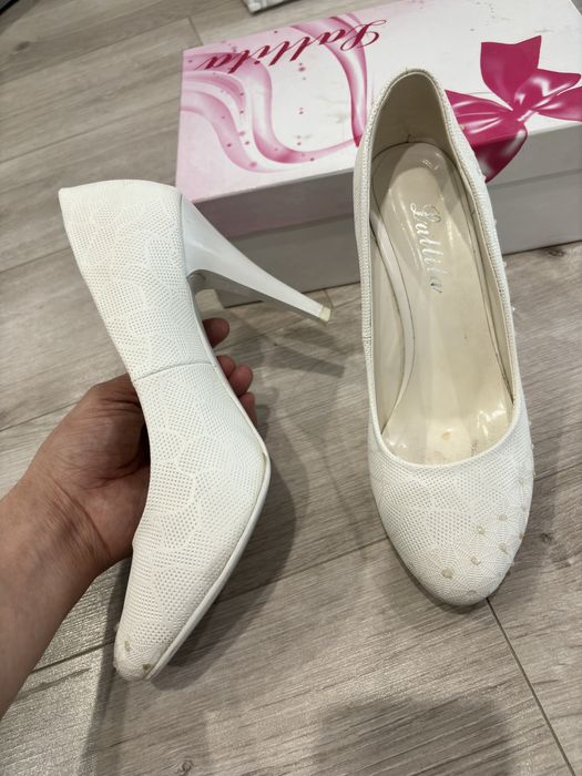 Белые туфли 39 свадебные