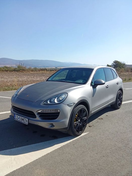 Porsche Cayenne Al doilea proprietar,stare foarte bună, Folie Platinum Grey