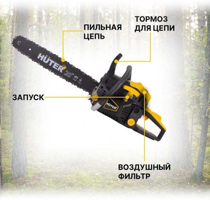 Бензопила Huter BS-52