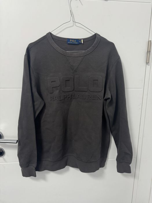 pulover polo gri