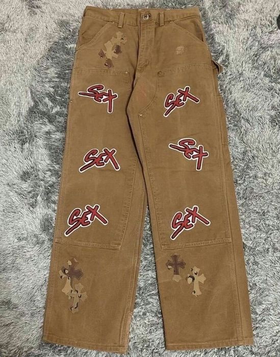 Джинсы от Chrome Hearts 1/1 люкс качество
