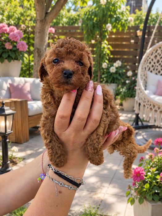 Toy poodle момиче-Fci, Genetic, Pl