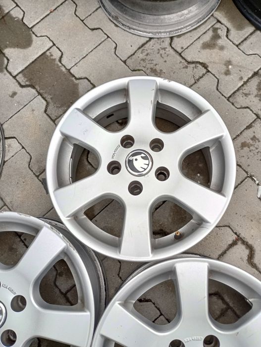 4 jante aliaj 5x112 R15 Skoda Octavia 2 3 superb kamiq