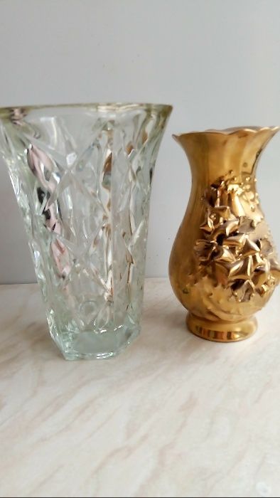 Ваза советское стекло