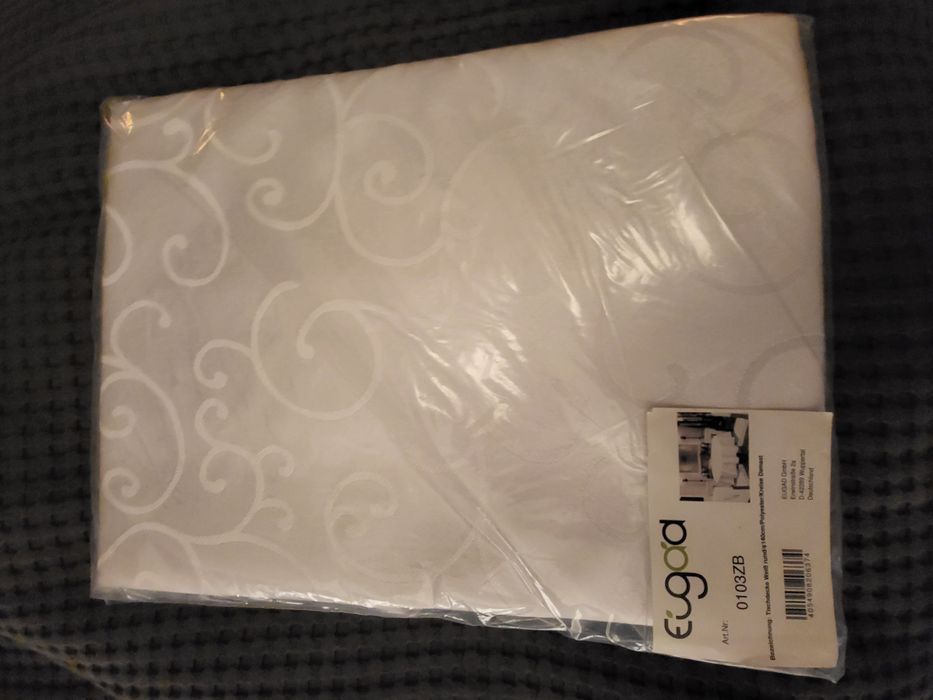 Покривка за маса кръгла с диаметър 160cm (нова)