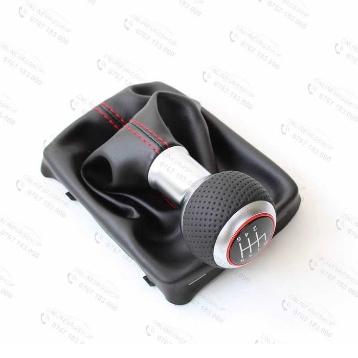 Nuca piele S-line cu manson schimbator Audi A4 B8, B8,5, A5,A6 4F ,Q5