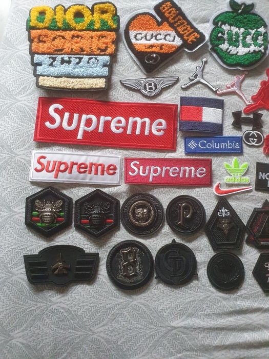 Logo abțibild sticker sigla haine tommy gucci supreme chanel ralph etc