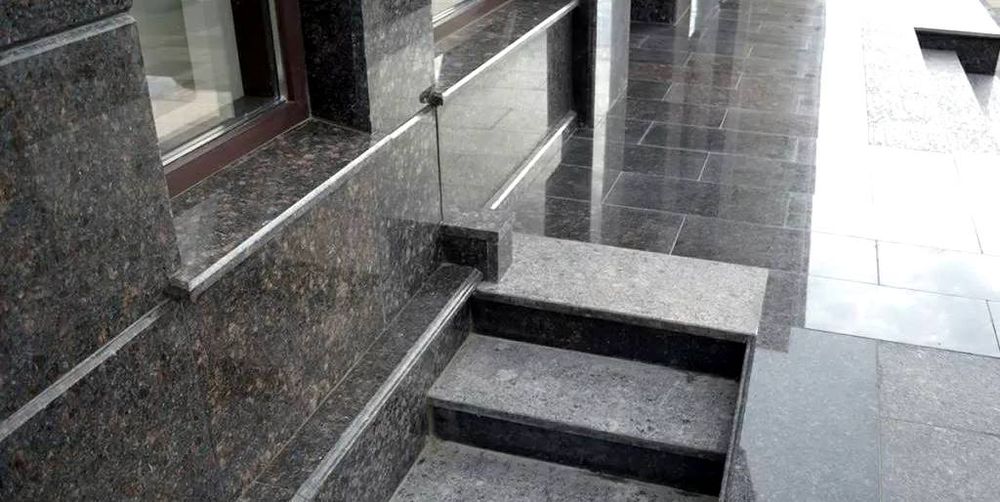 Фасад, Обшивка Гранит, Металла сайдинг