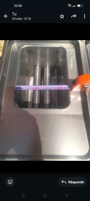 Vând linie profesionala 700 Casta Italia pe gaz