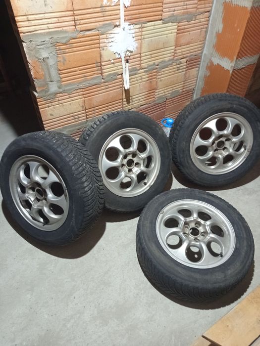 8 броя Джанти с Гуми 5х100 15 ки