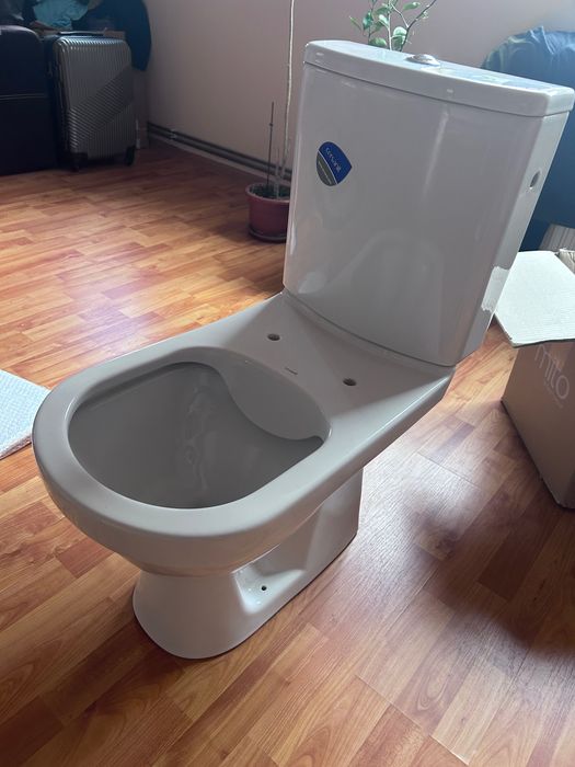 Set WC cu rezervor si capac Duroplast soft close, Cersanit