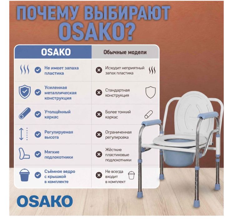 Osako кресло-туалет