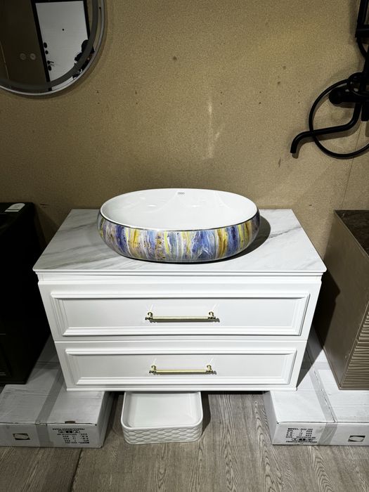 Накладная раковина для ванной различный