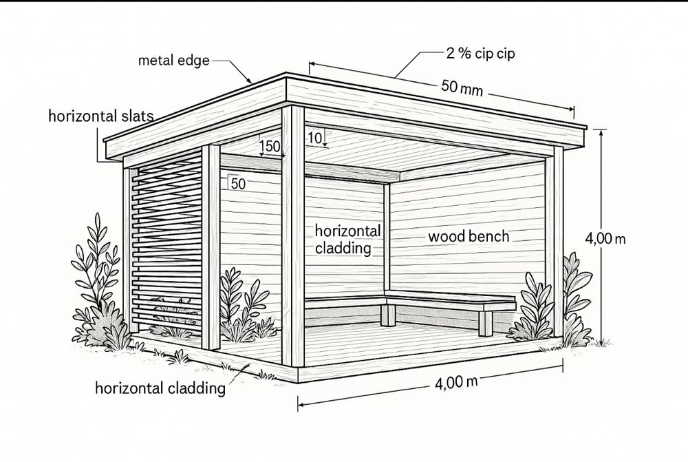 Foișor Modern Terase moderne