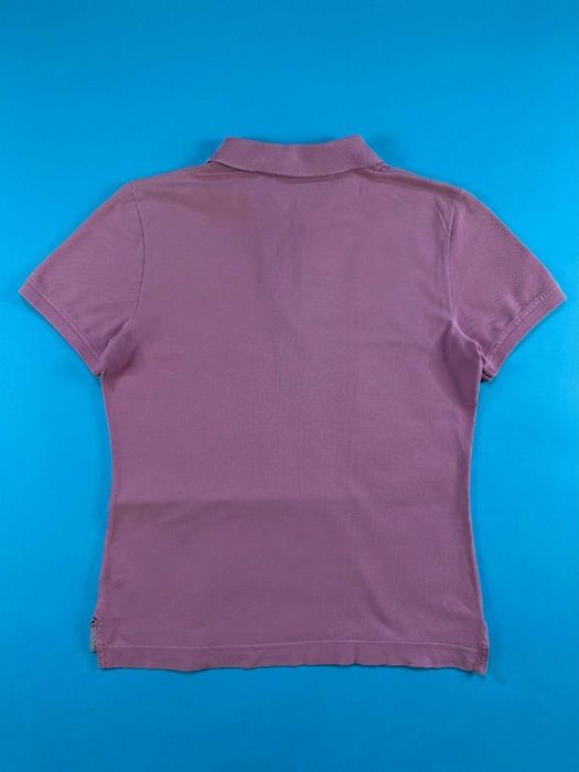 Tricou polo Tommy Hilfiger, mov/roz, mărime M
