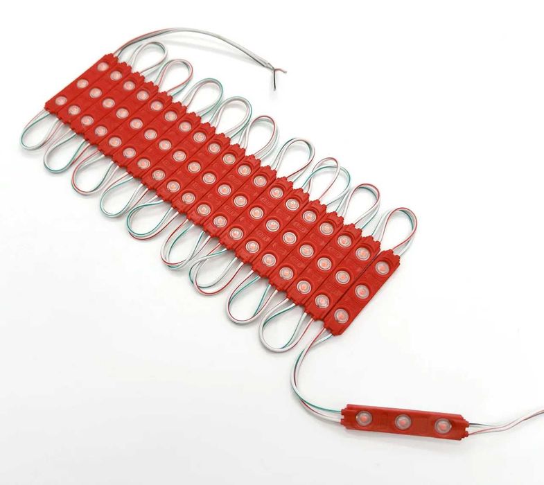 Светодиоды 12в модули по 3 штуки