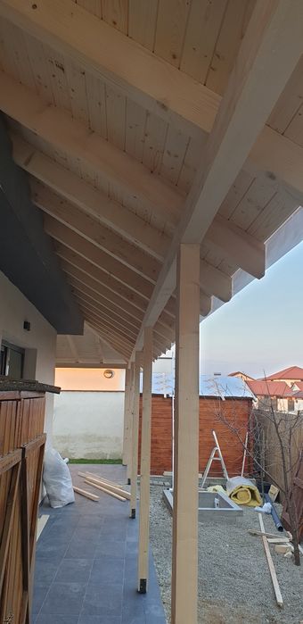 Terase din lemn executam