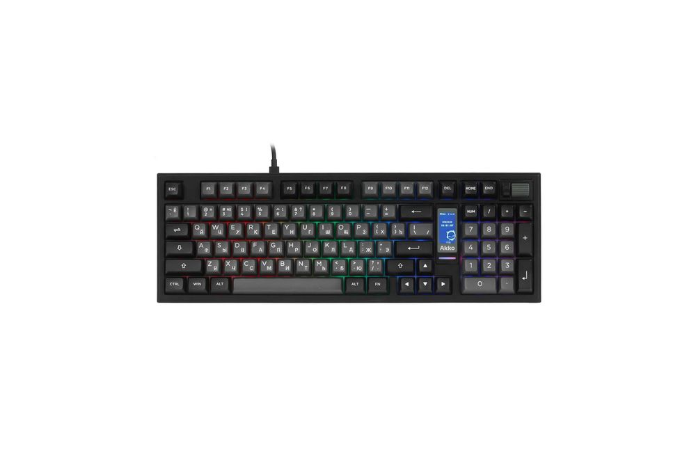 \ Клавиатура AKKO 5098B Plus Black&Silver