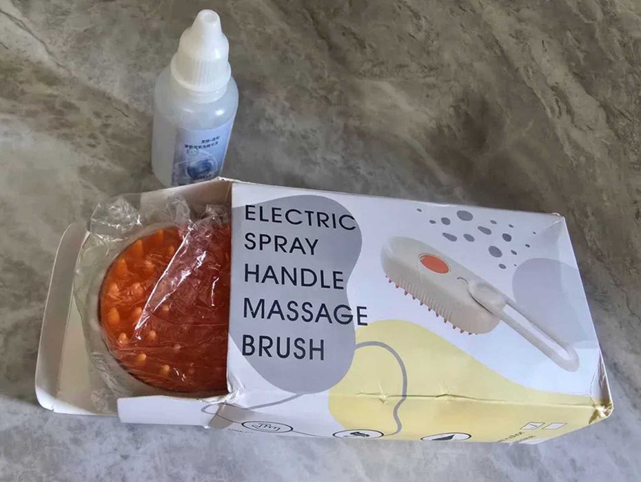 Расческа с паром для животных