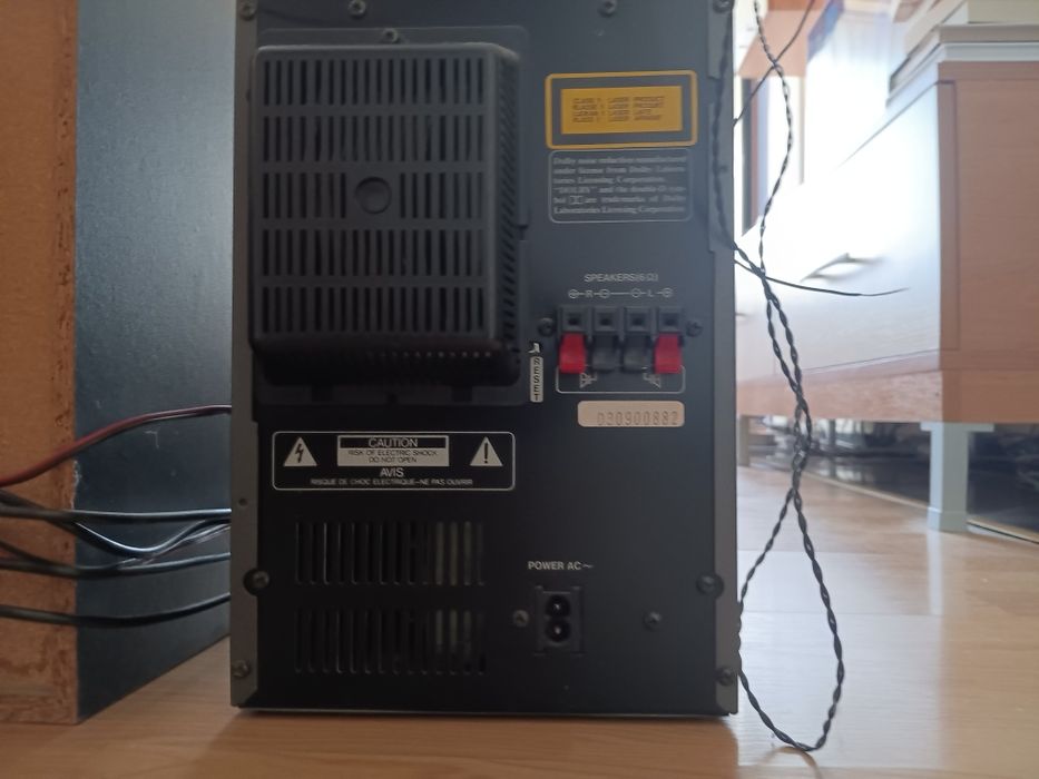 Тонколони за компютър Креатив и система  сд и касета Голд Стар