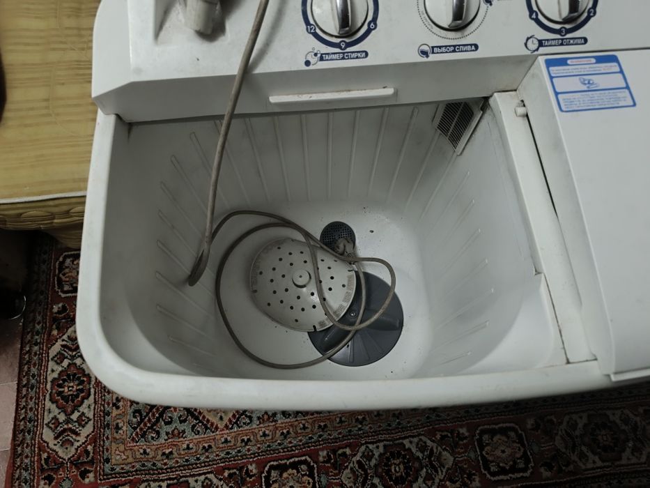 Стиралка полуавтомат