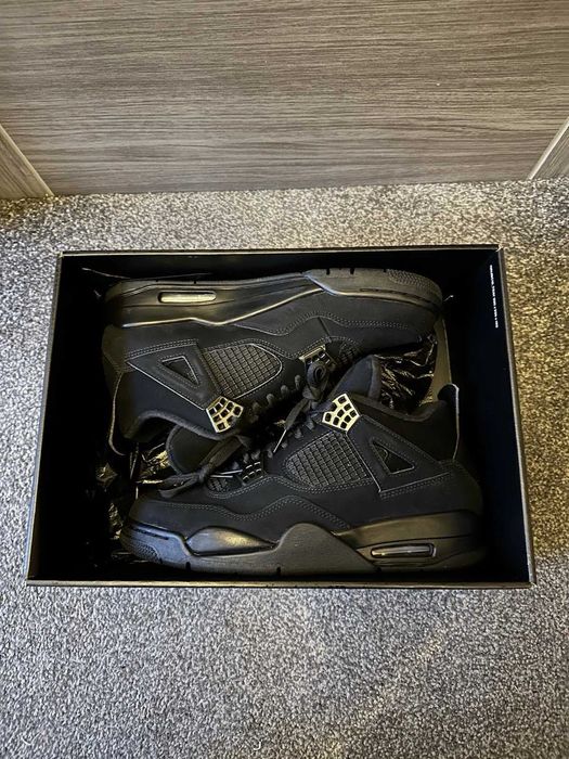 #DOAR 349,99# Nike Air Jordan 4 Black Cat Editie Limitata -Verificare