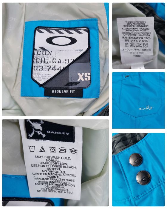 Pantaloni schi, snowboard Oakley RegularFit, albastru, Nr. XS (dame)