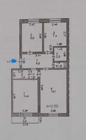 Продам 3 ком Момышулы 111