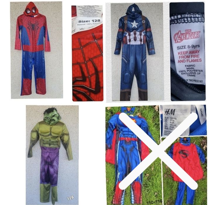 Костюми за момчета  с размери до 140 размер