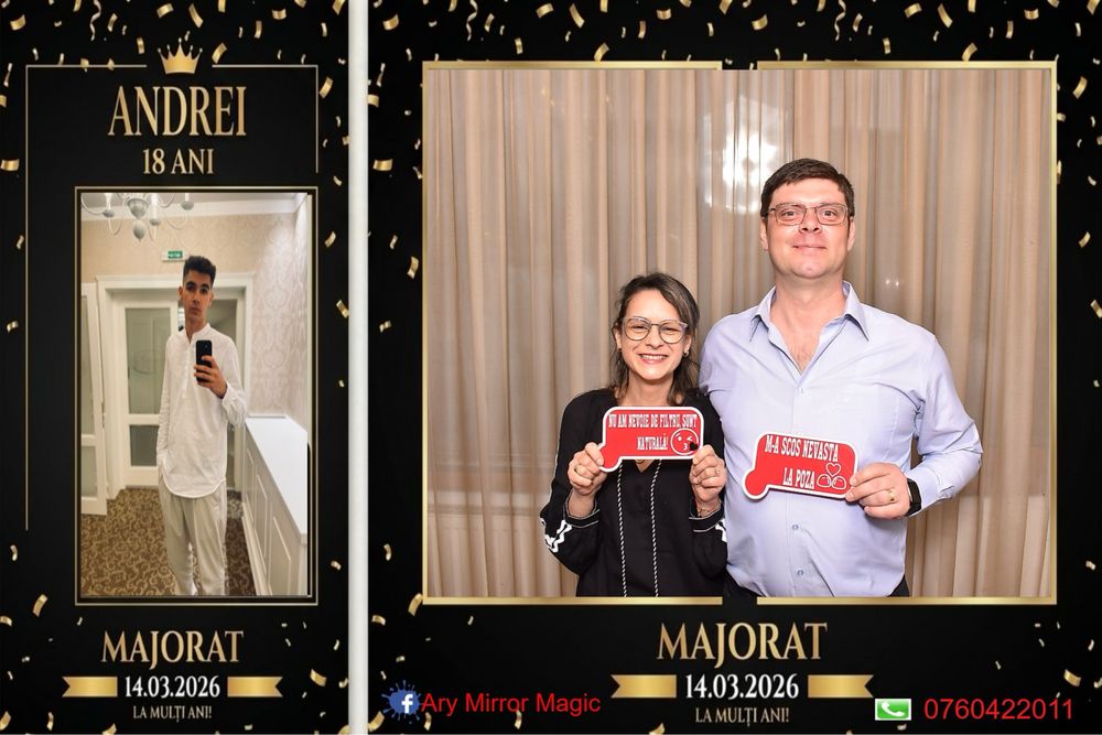 Transformă evenimentul tău într-o amintire de neuitat! Cabina foto