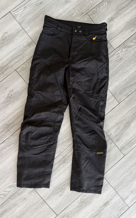 Pantaloni moto negrii marime M